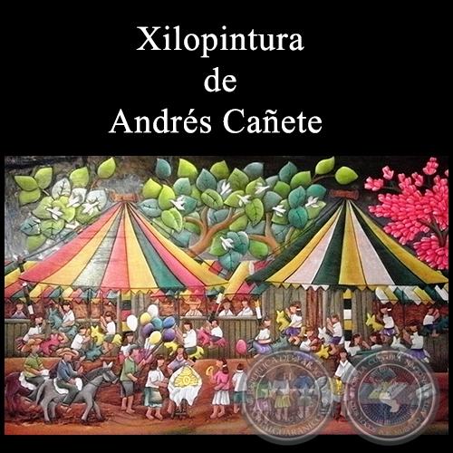 Sin Ttulo - Xilopintura de Andrs Caete